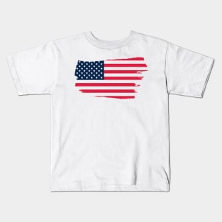 American flag pop culture Kids T-Shirt